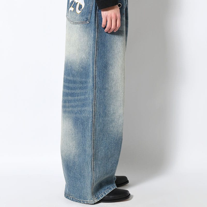 ANTIMID EYELET BAGGY DENIM(S INDIGO)｜ 印｜名古屋PARCO | ONLINE