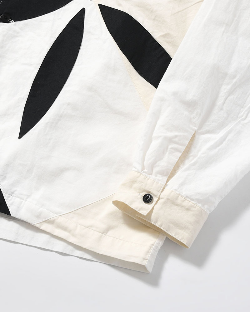 ANEI  IMI SHIRT JKT MOM -WHITE BASE- WHITE BASE 2