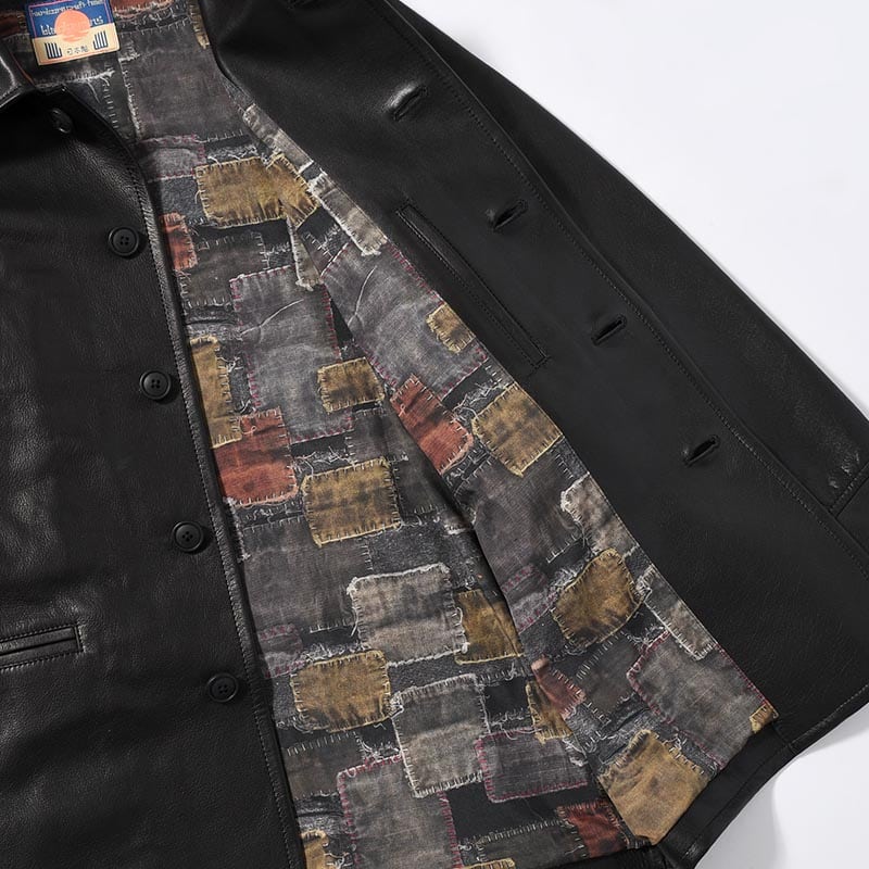 blackmeans×印  EX CAR COAT BLACK 3