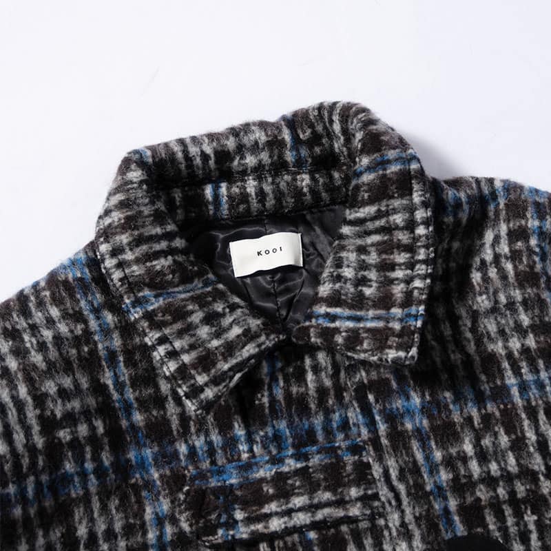 KOOI  2WAY DUFFLE COAT CHECK 1