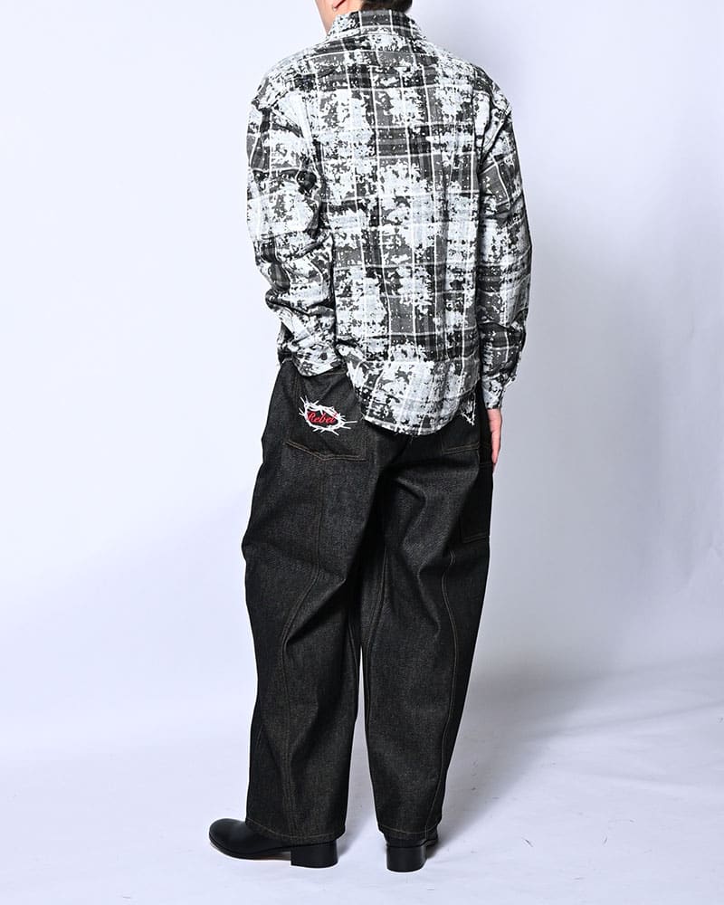 HIGH-GATE  DECADENT CHECK SHIRT BLACK 1