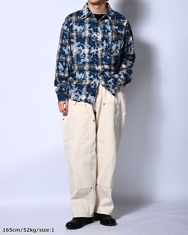 HIGH-GATE  DECADENT CHECK SHIRT BLUE 1