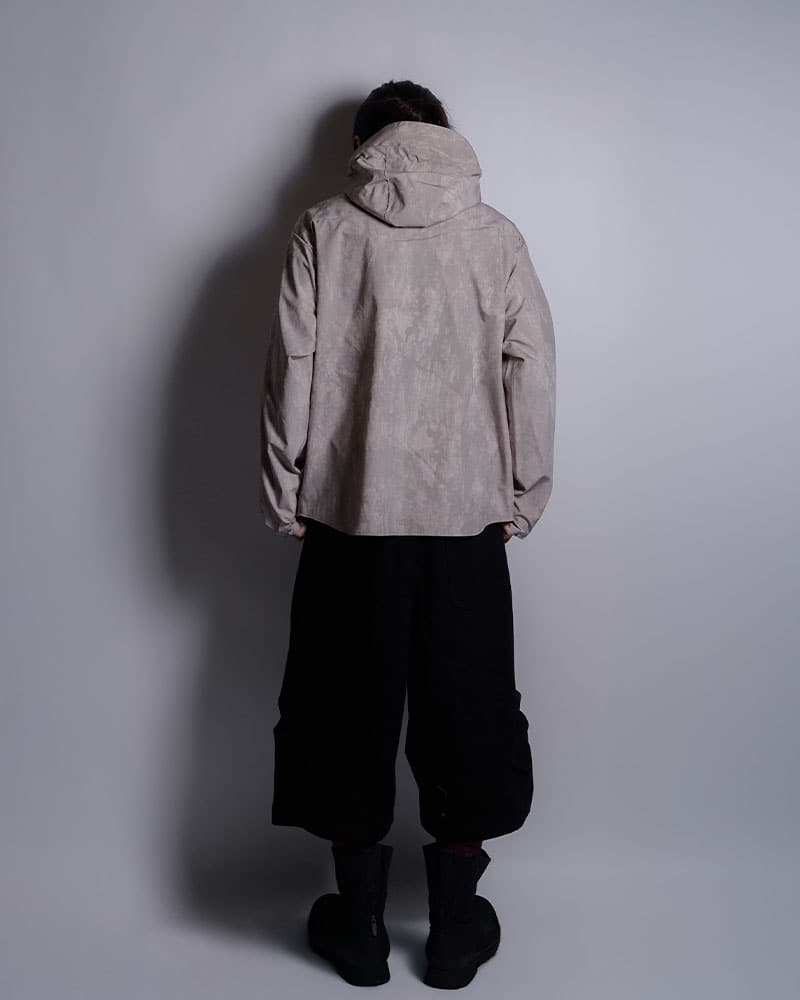 CONTE STRUT  ZIP-UP HOODED SHIRTS (SHELL) BEIGE M