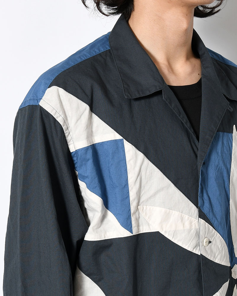 ANEI  IMI SHIRT JKT MOM -BLUE BASE- BLUE BASE 2