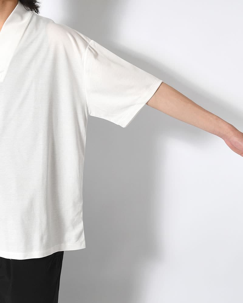 印  和 NECK S/S TEE -WHITE- WHITE M