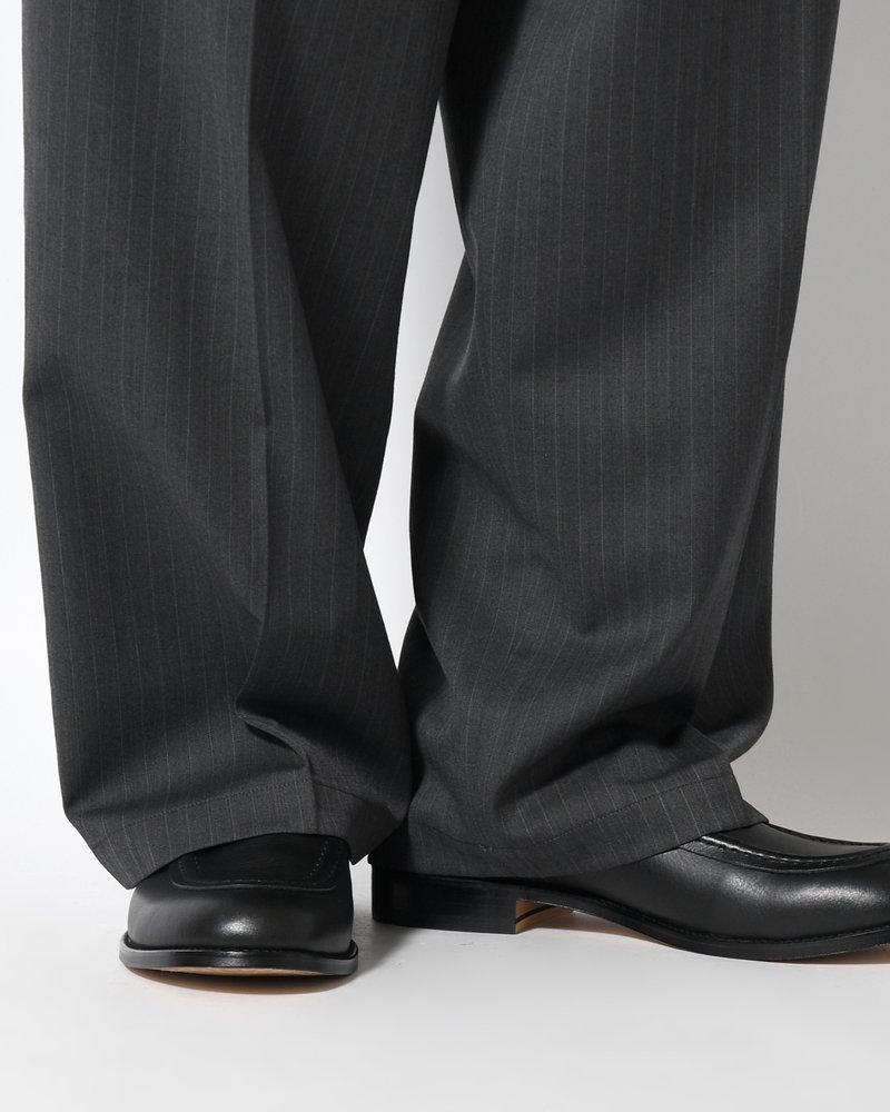 ANEI  ISLE SLACKS -GREY STRIPE- GREY STRIPE 2