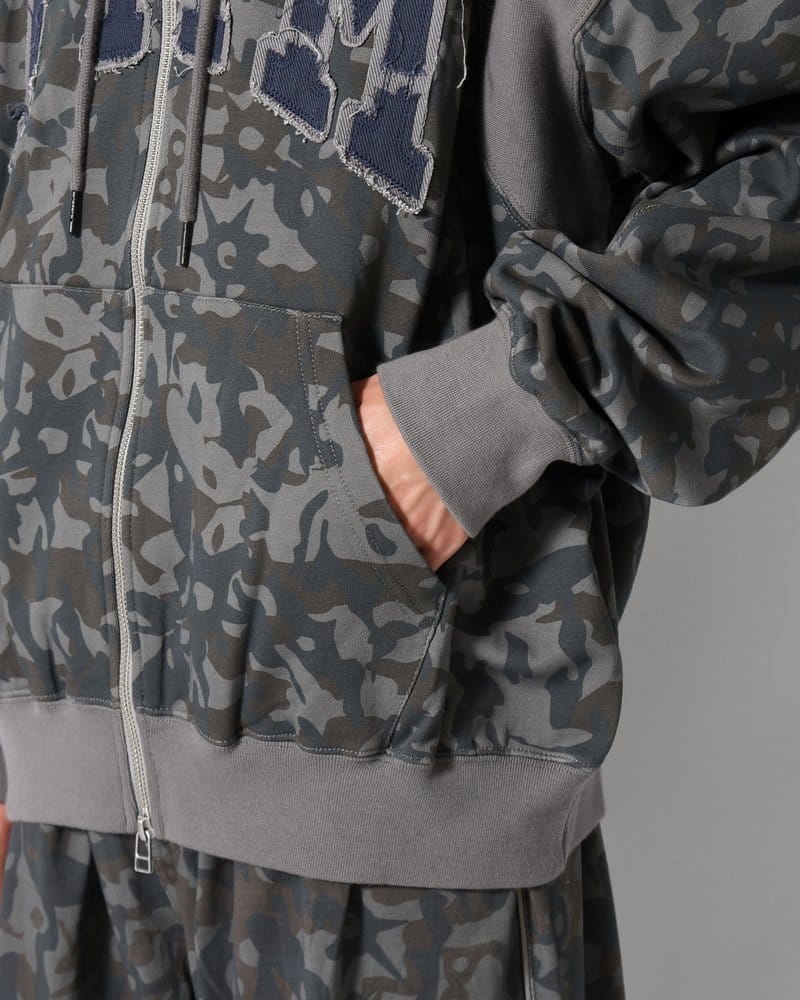Perks And Mini  ABC FUR TRIM HOODED ZIP THRU SWEAT -ABC- ABC M