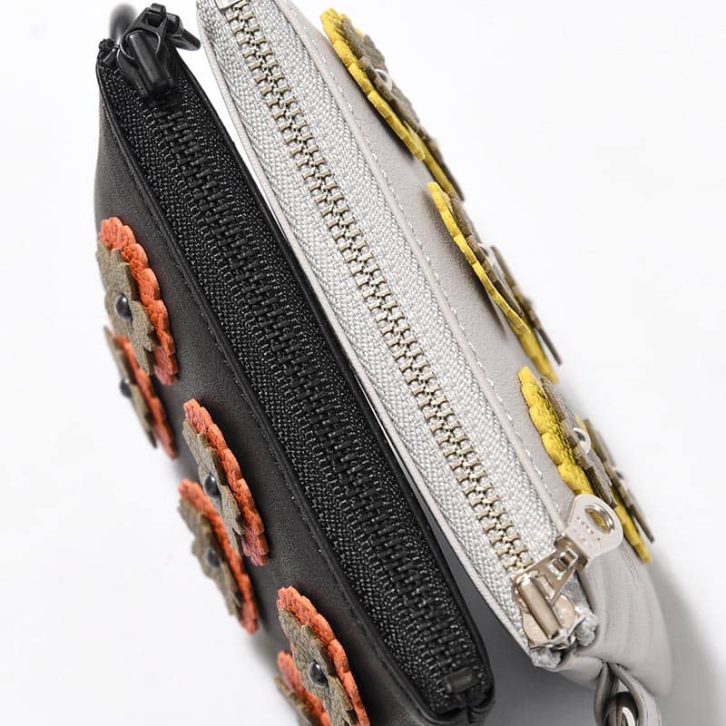 yorozu  菊桜 M-POUCH GRAY ONE SIZE