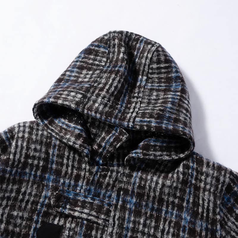 KOOI  2WAY DUFFLE COAT CHECK 1