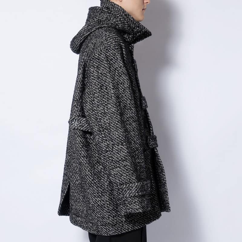 KOOI  2WAY DUFFLE COAT BLACK 1