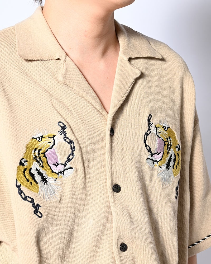 HIGH-GATE  SUKA KNIT SHIRT -OFF WHITE- OFF WHITE 1