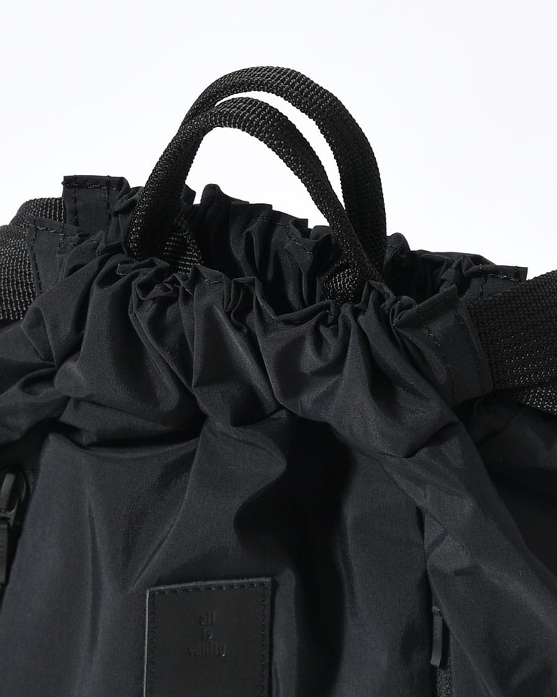 yorozu  NINJA TEX BACKPACK -BLACK- BLACK ONE SIZE