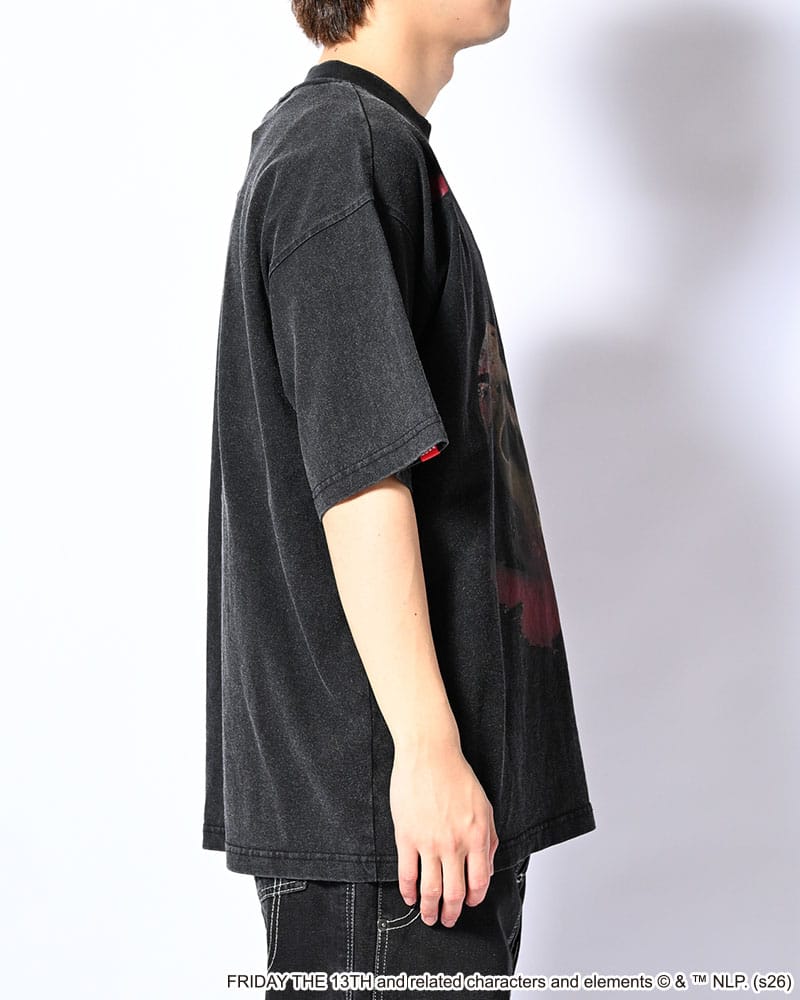HIGH-GATE  MASK TEE -BLACK- BLACK 1