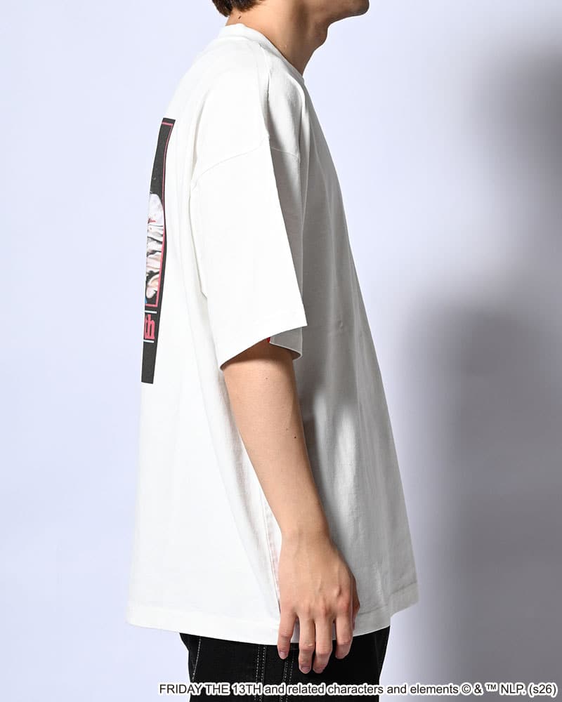 HIGH-GATE  FRIDAY THE 13 TEE -WHITE- WHITE 1