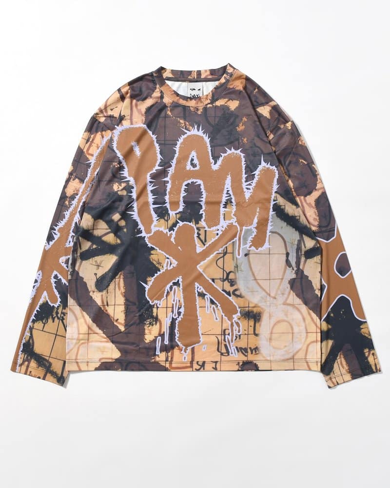 Perks And Mini  PATINA LS MESH TOP -MULTI- MULTI M