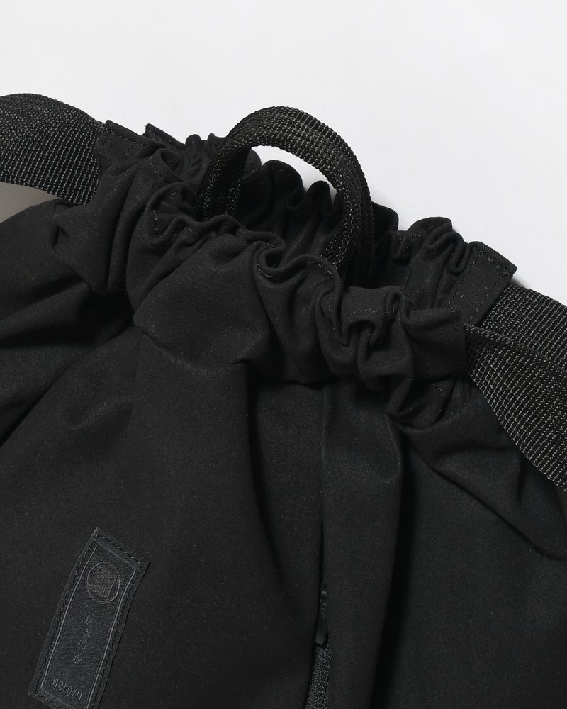 yorozu  BACKPACK "NINJA-TEX" HIGH DENSITY MICROFIBER -BLACK- BLACK ONE SIZE