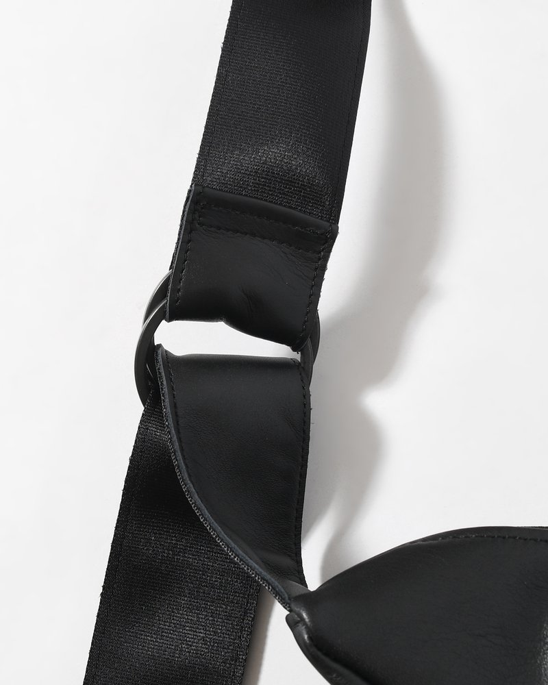 yorozu  MIKAZUKI SHOULDER LARGE "WATERPROOF" -BLACK- BLACK ONE SIZE