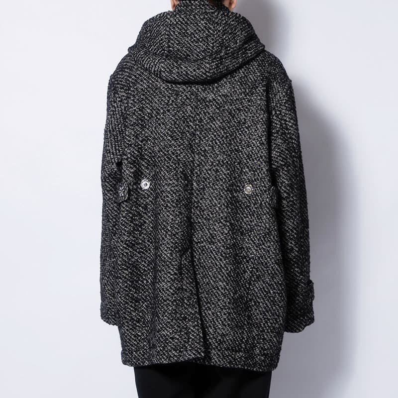 KOOI  2WAY DUFFLE COAT BLACK 1