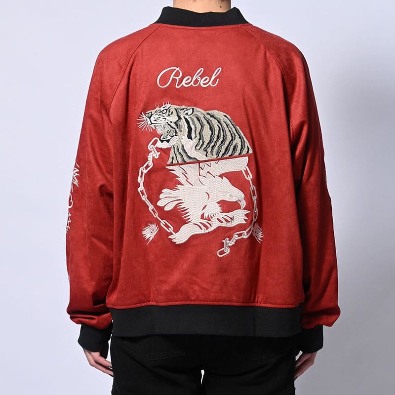 HIGH-GATE  CHANGE SUKA JACKET RED 1