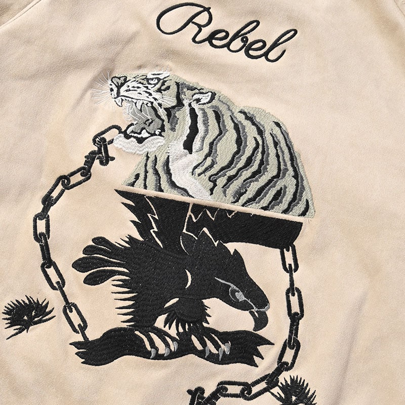 HIGH-GATE  CHANGE SUKA JACKET BEIGE 1