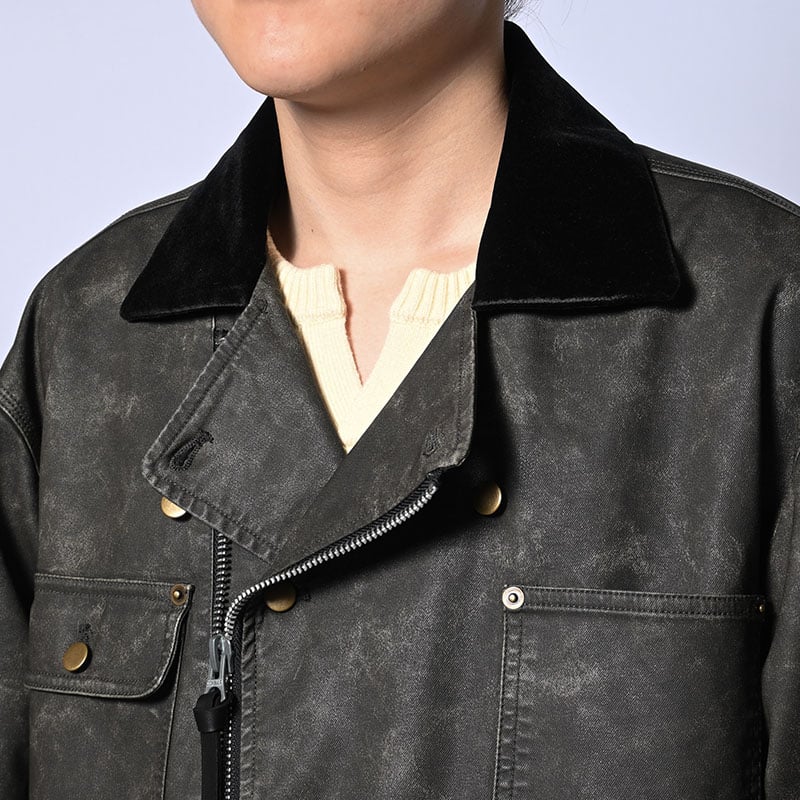KOOI  FADE WORK JACKET BLACK 1
