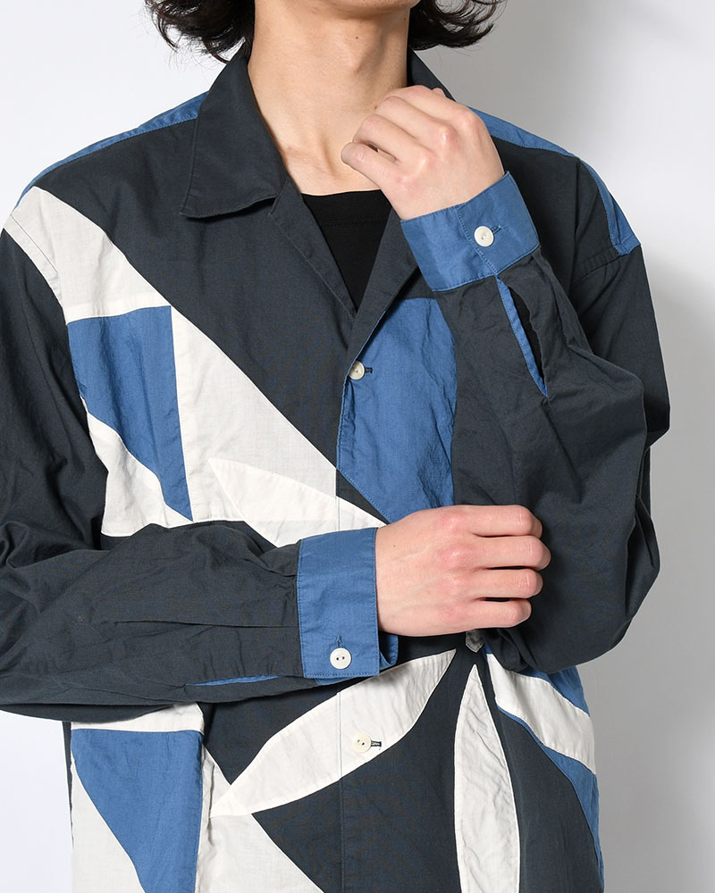 ANEI  IMI SHIRT JKT MOM -BLUE BASE- BLUE BASE 2