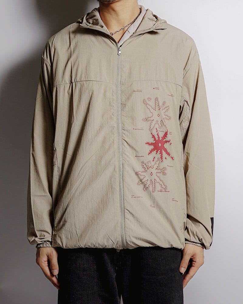 CONTE STRUT  UV CUT SHELL JACKET -SAND- SAND M