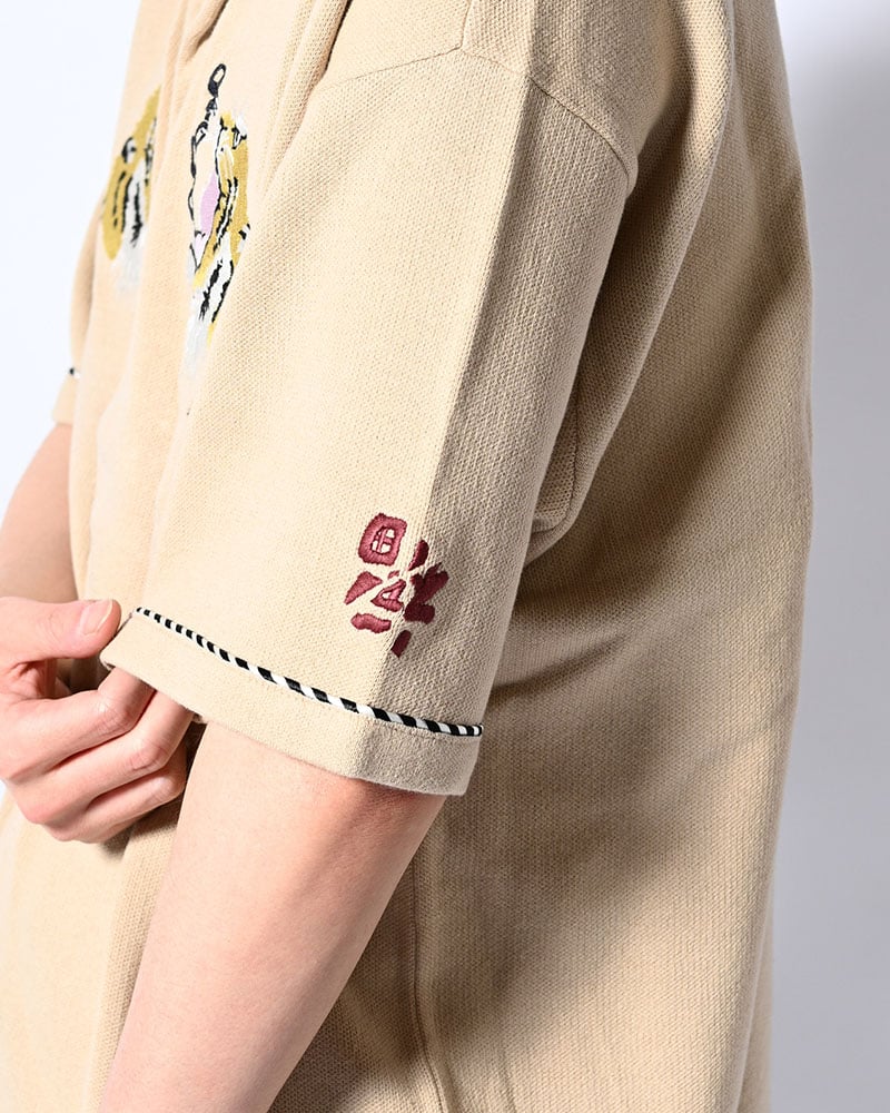 HIGH-GATE  SUKA KNIT SHIRT -OFF WHITE- OFF WHITE 1