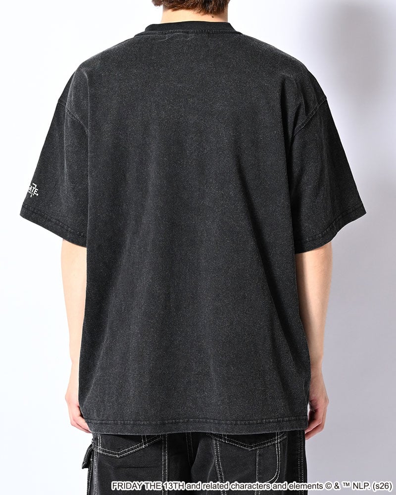 HIGH-GATE  MASK TEE -BLACK- BLACK 1