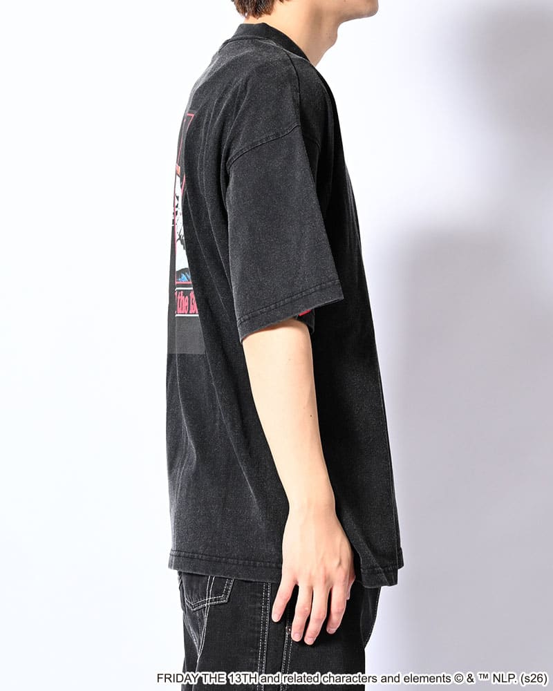HIGH-GATE  FRIDAY THE 13 TEE -BLACK- BLACK 1