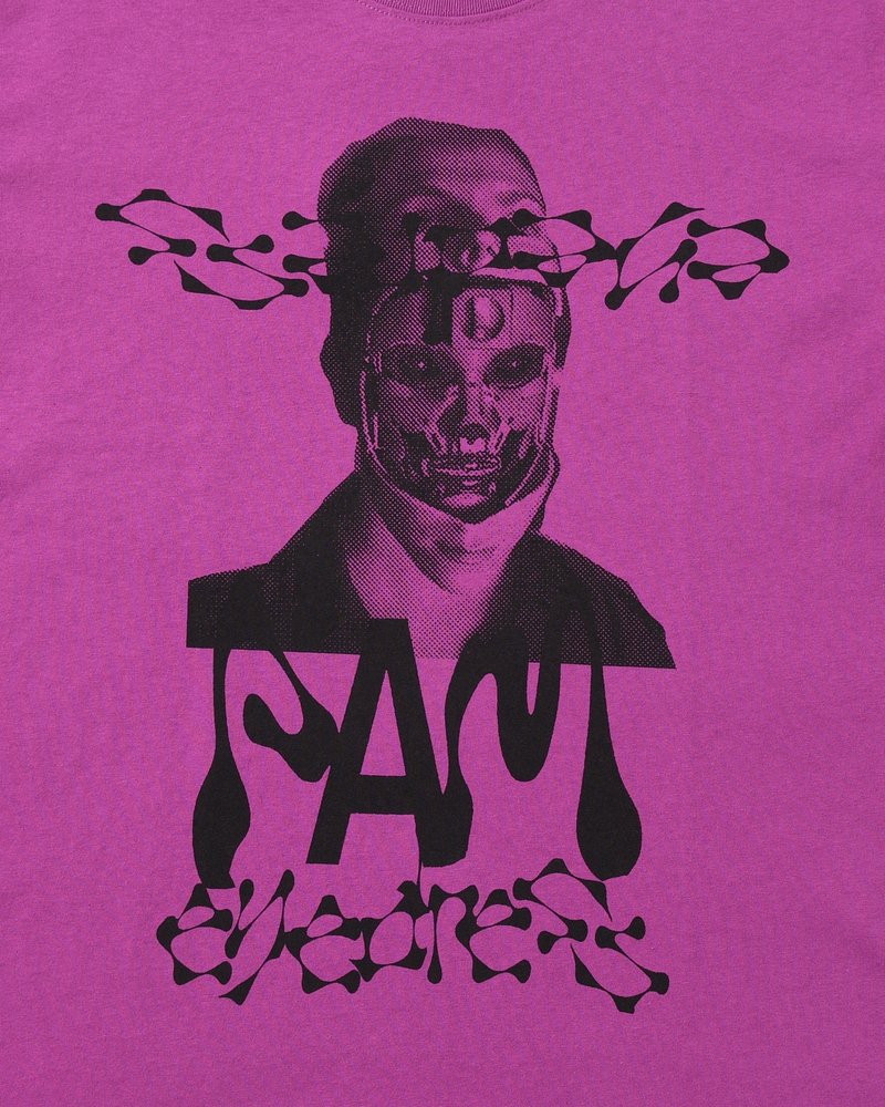 Perks And Mini  EYEDRESS X PAM SS TEE -GRAPE- GRAPE M