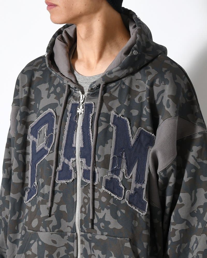 Perks And Mini  ABC FUR TRIM HOODED ZIP THRU SWEAT -ABC- ABC M