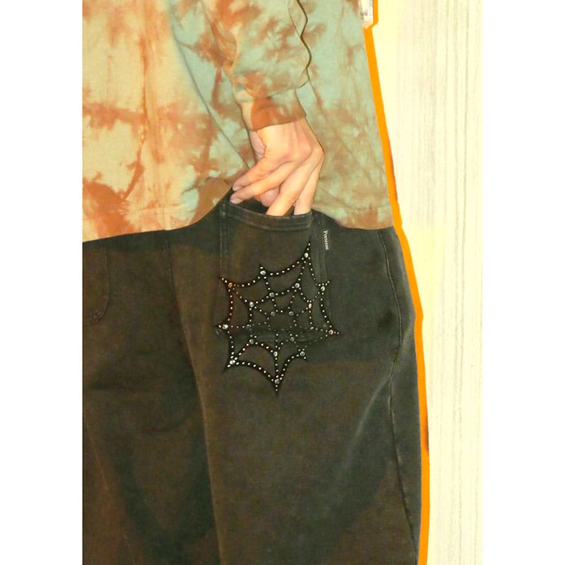 Pretense  Spiderweb Sweatpants -BLACK- BLACK M