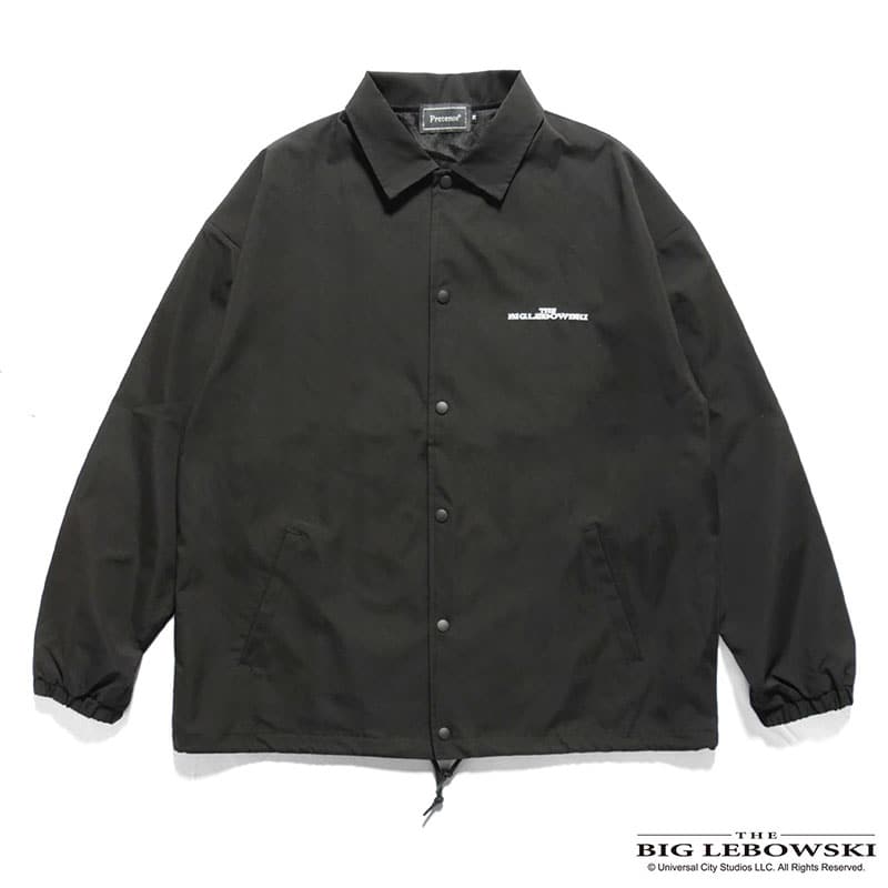 Pretense×THE BIG LEBOWSKI  R.I.P. Coach Jacket -BLACK- BLACK M