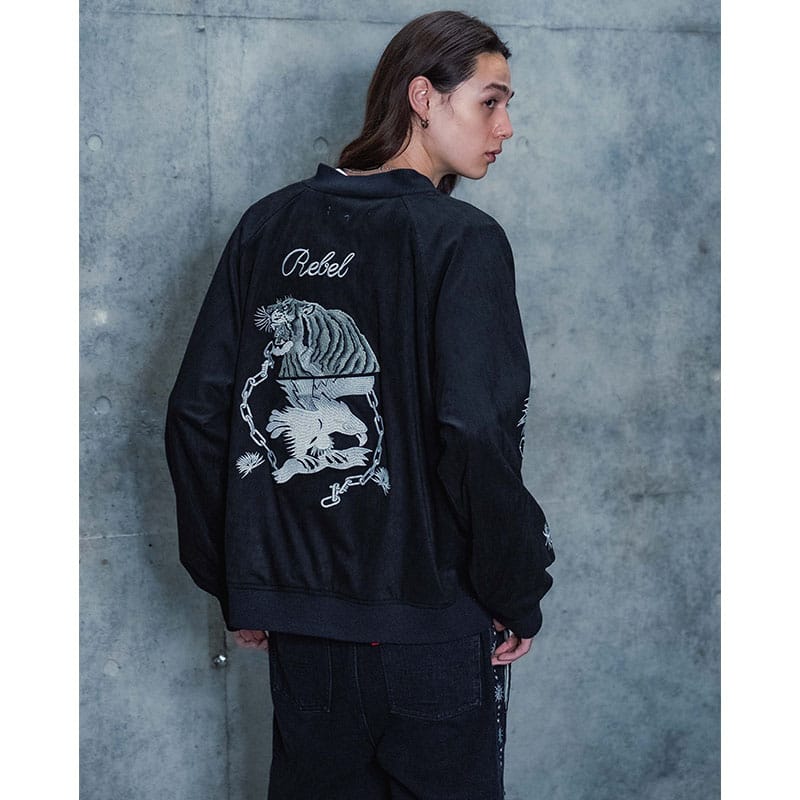 HIGH-GATE  CHANGE SUKA JACKET RED 1