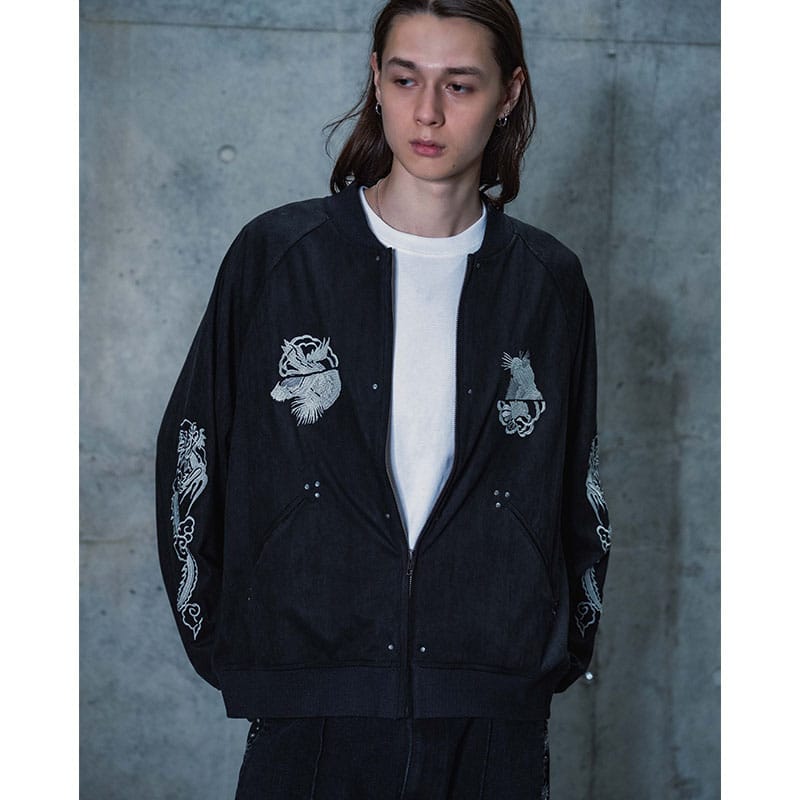 HIGH-GATE  CHANGE SUKA JACKET BLACK 1