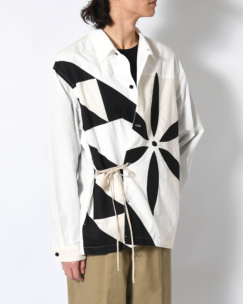 ANEI  IMI SHIRT JKT MOM -WHITE BASE- WHITE BASE 2