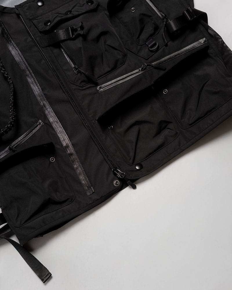 NODZOKU×CONTE STRUT  TACTICAL VEST -BLACK- BLACK M