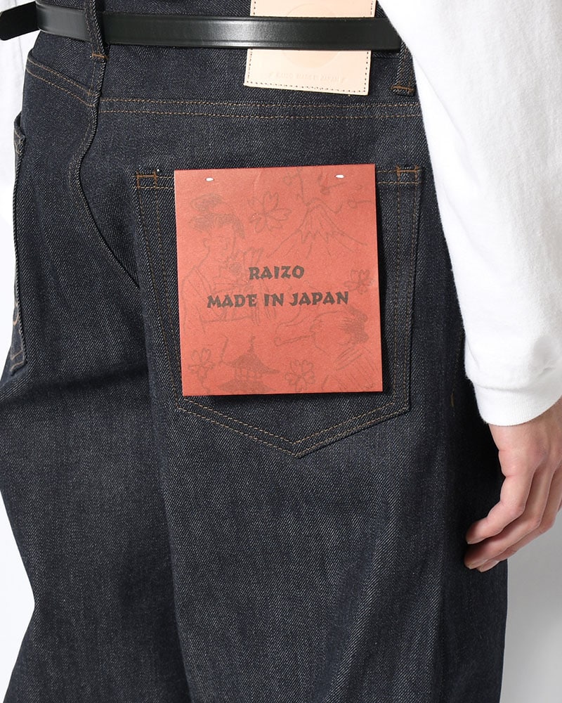 RAIZO  JAPAN DENIM -INDIGO- INDIGO 0