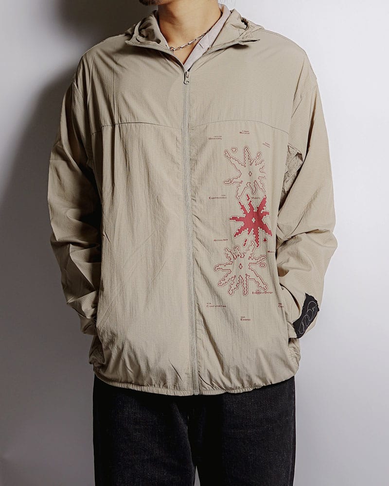 CONTE STRUT  UV CUT SHELL JACKET -SAND- SAND M