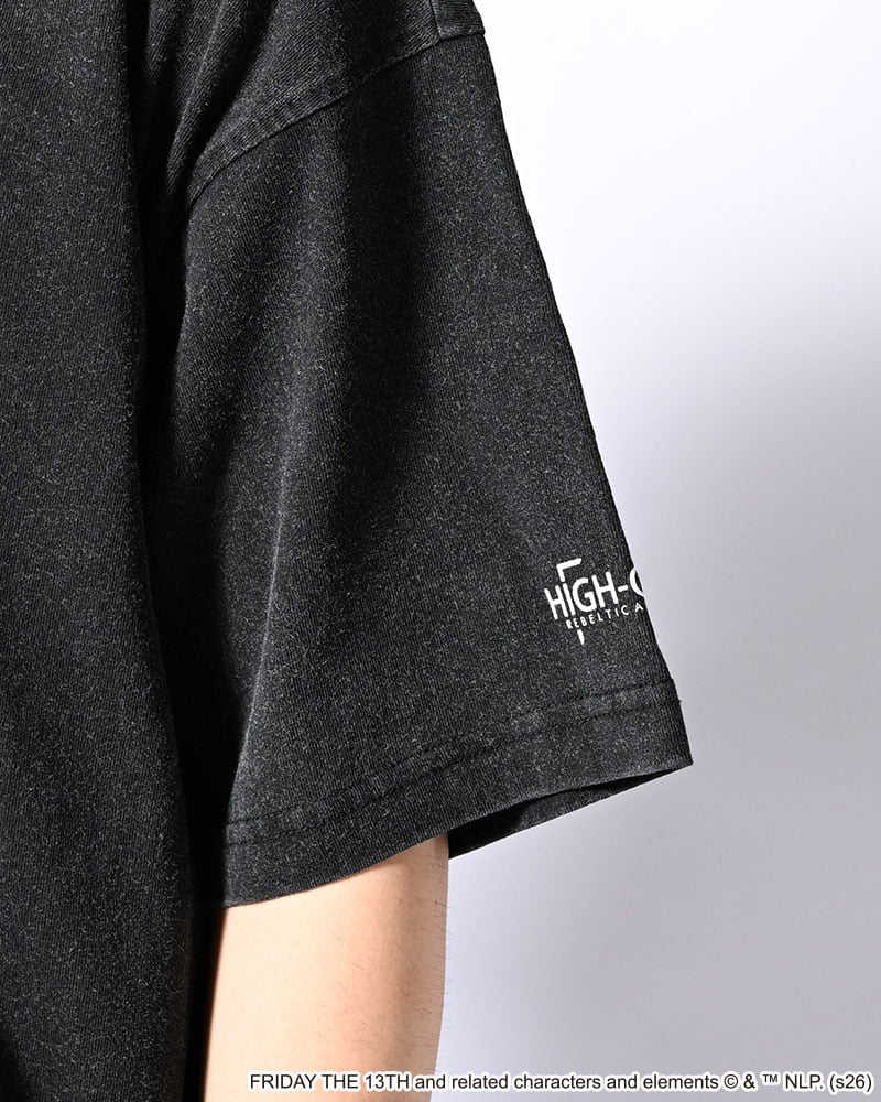 HIGH-GATE  MASK TEE -BLACK- BLACK 1
