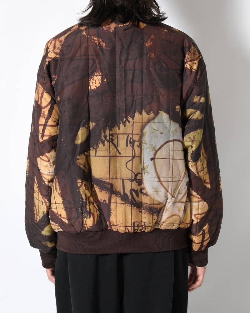 Perks And Mini  ADORNED REVERSIBLE BOMBER JACKET -DRABS- DRABS M