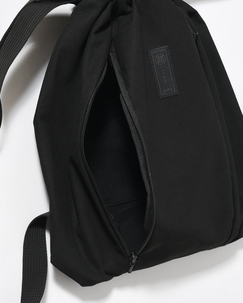 yorozu  BACKPACK "NINJA-TEX" HIGH DENSITY MICROFIBER -BLACK- BLACK ONE SIZE