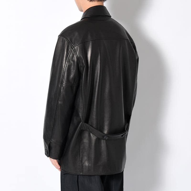 blackmeans×印  EX CAR COAT BLACK 3