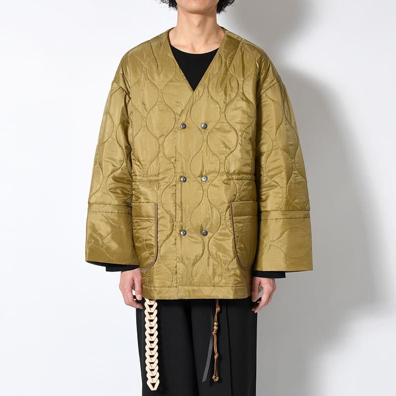 masterkey×NODZOKU×印  Traditional Liner Jacket OLIVE ONE SIZE