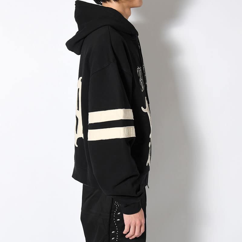 ANTIMID  89 ZIP HOODIE BLACK M