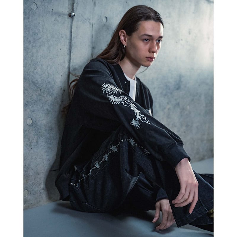 HIGH-GATE  CHANGE SUKA JACKET BLACK 1