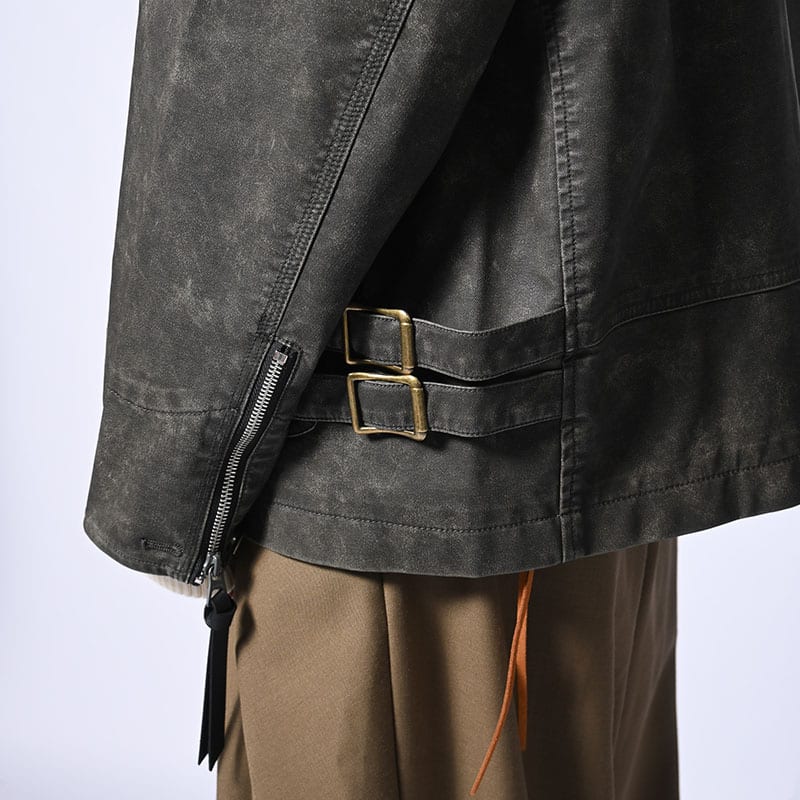 KOOI  FADE WORK JACKET BLACK 1