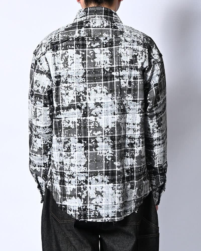 HIGH-GATE  DECADENT CHECK SHIRT BLACK 1