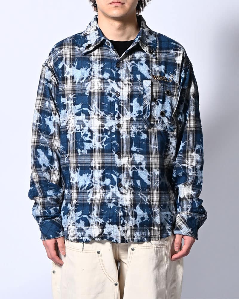 HIGH-GATE  DECADENT CHECK SHIRT BLUE 1